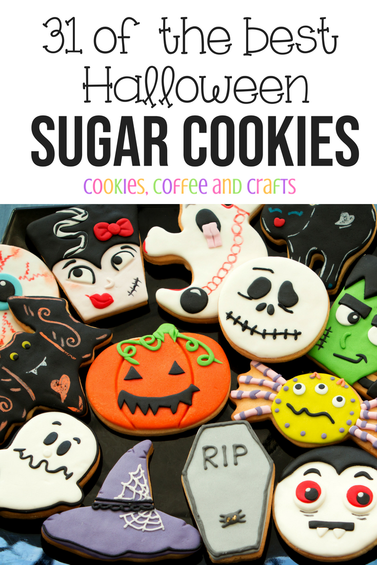 31 Of The Best Halloween Sugar Cookies Decorated Cookies Coffee