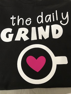 Creating a Daily Grind Shirt for Coffee Lovers Using the Cricut and the Cricut Easy Press