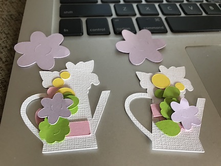 Add spring charm to your home with this spring banner in a picture frame using your Cricut Maker 