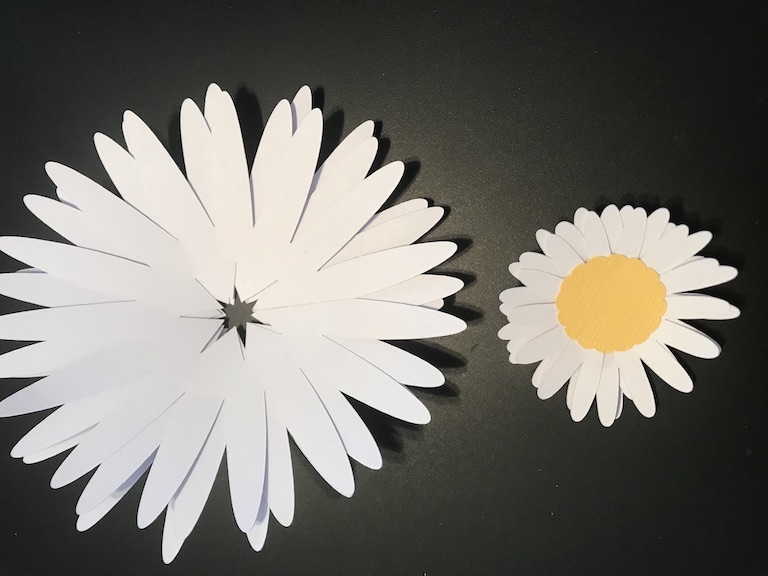 Paper Daisy Pieces