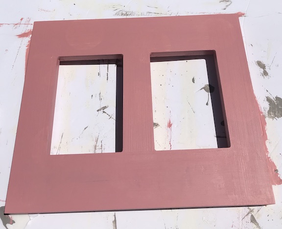 Painted Picture Frame Update