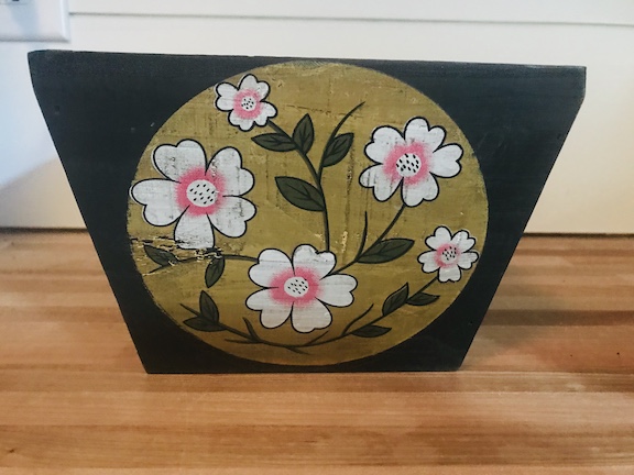 Wooden Box from Thrift Store