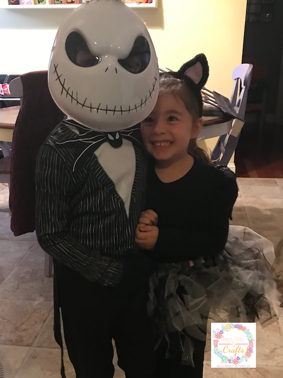 Jack Skellington and Cat Costume for Halloween