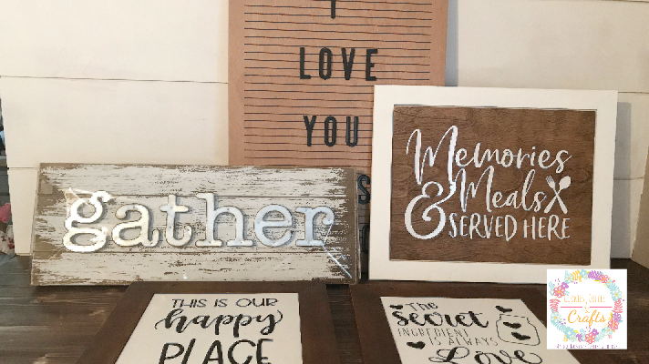 Kitchen Gallery Wall Farmhouse Style Signs 