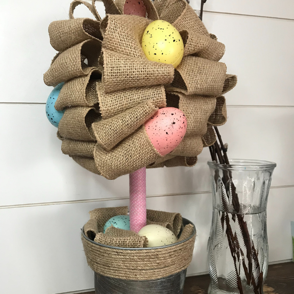 Easy Easter Decorating Idea from the Dollar Tree