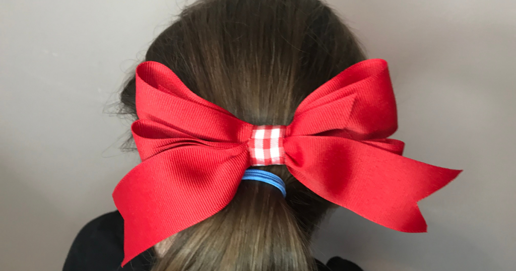 Easy Double Stacked Bow DIY