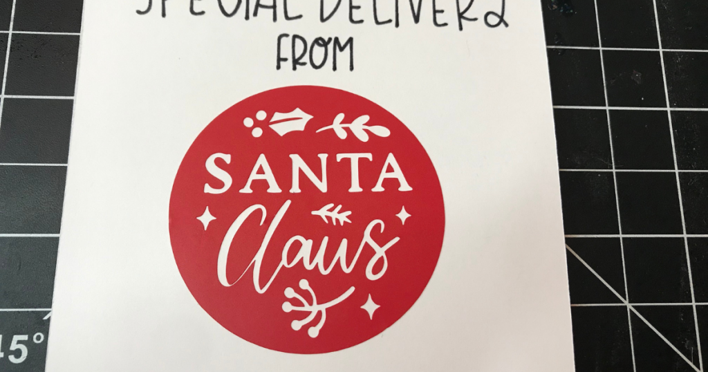 Special Delivery From Santa Personalized Gift Tag