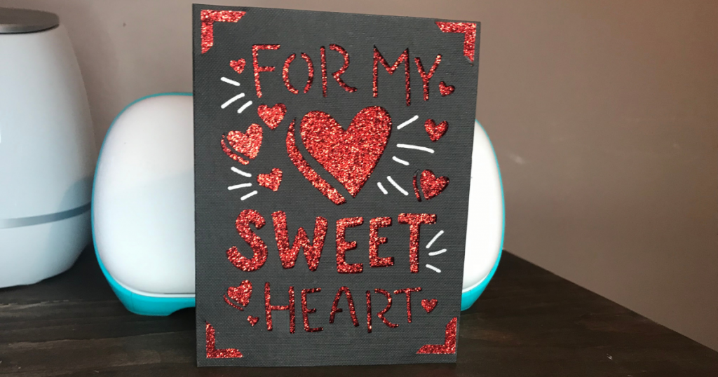Cricut Joy Valentines Insert Card