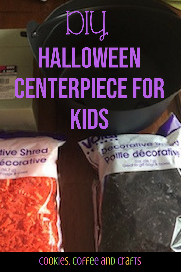Diy Halloween Centerpiece For Kids Cookies Coffee And Crafts