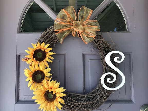  Easy Sunflower Wreath 