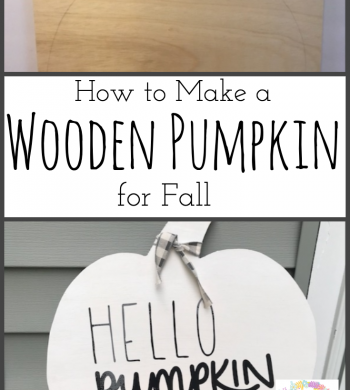 How to Make a Wooden Pumpkin