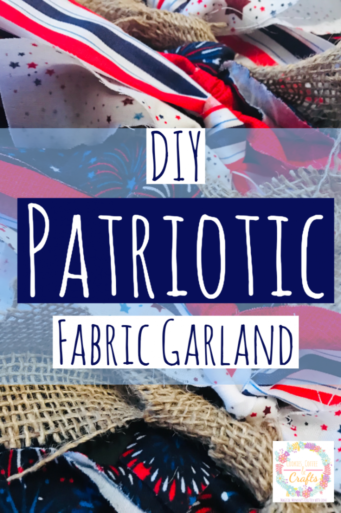 DIY Patriotic Fabric Garland
