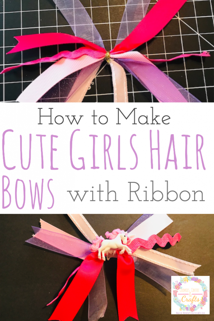 How to Make Cute Girls Hair Bows with Ribbon
