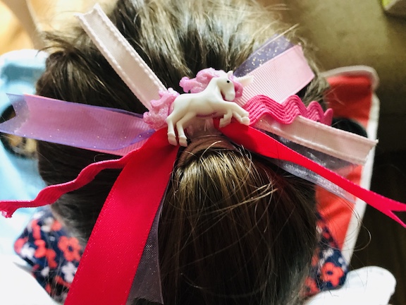 Simple Girls Hair Bow