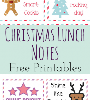 Christmas Lunch Notes Free Printables