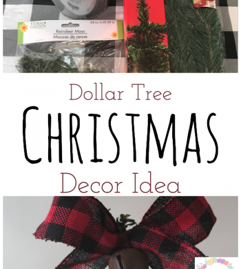 Dollar Tree Christmas Decor Idea