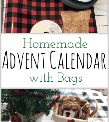 Homemade Advent Calendar with Bags