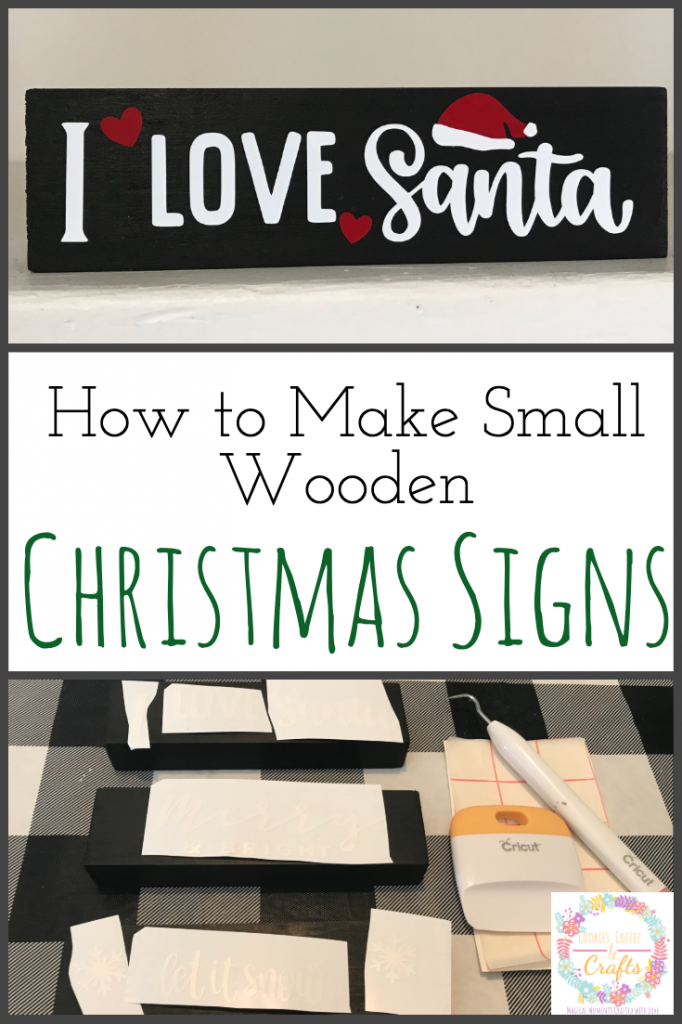 How to Make Small Wooden Christmas Signs