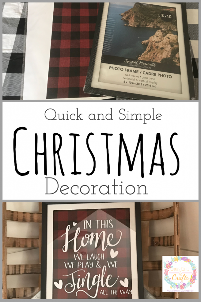 Quick and Simple Christmas Decoration