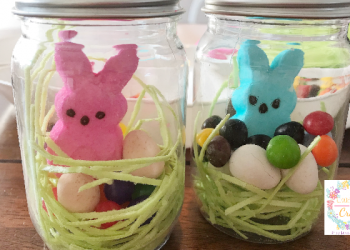 Simple Easter Candy Jar Craft