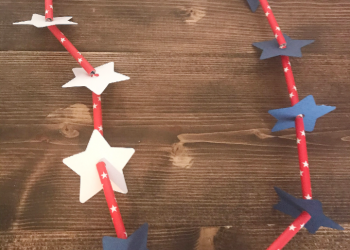 4th of July Patriotic Necklace for kids