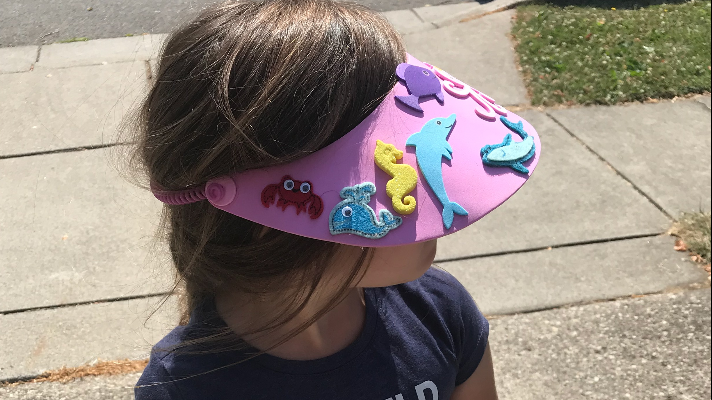 easy sun visor craft for kids