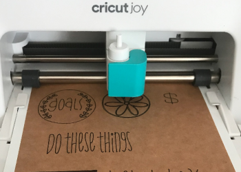 Cricut Joy tutorial for planner stickers