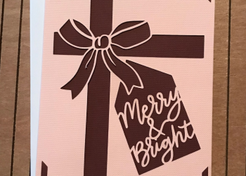Cricut Joy Christmas Card