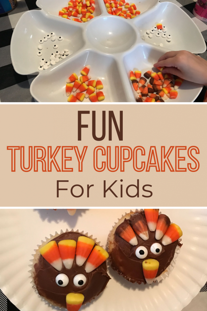 Fun Turkey Cupcakes for Kids